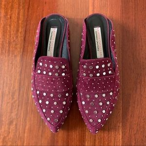 Kristin Cavalleri studded mules. Wmns 7